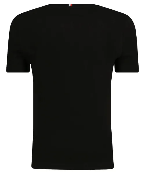 T-shirt | Regular Fit Tommy Hilfiger μαύρο